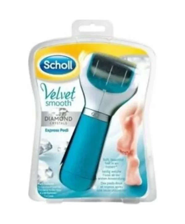 Scholl Velvet Smooth Elektronik Ayak Bakım Törpüsü 360 Derece Dönme Özelliği ile Yumuşak Ayaklar