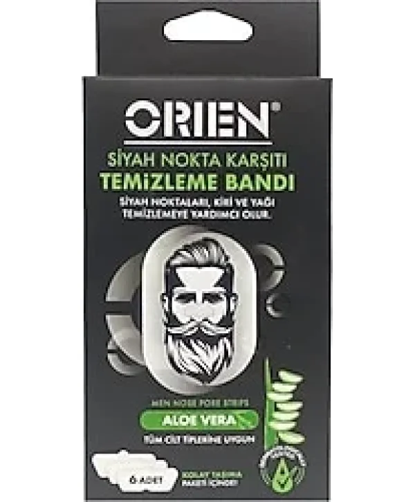 Orien Siyah Nokta Karşıtı 6'lı Temizleme Bandı