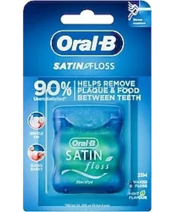 Oral-B Satin Floss Nane Aromalı 25 m Diş İpi