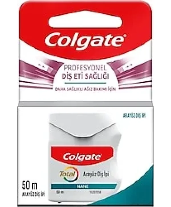 Colgate Total Profesyonel Diş Eti Sağlığı Nane Aromalı 50 m Diş İpi