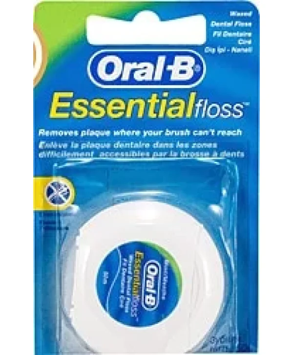Oral-B Essential Floss Nane Aromalı 50 m Mumlu Diş İpi