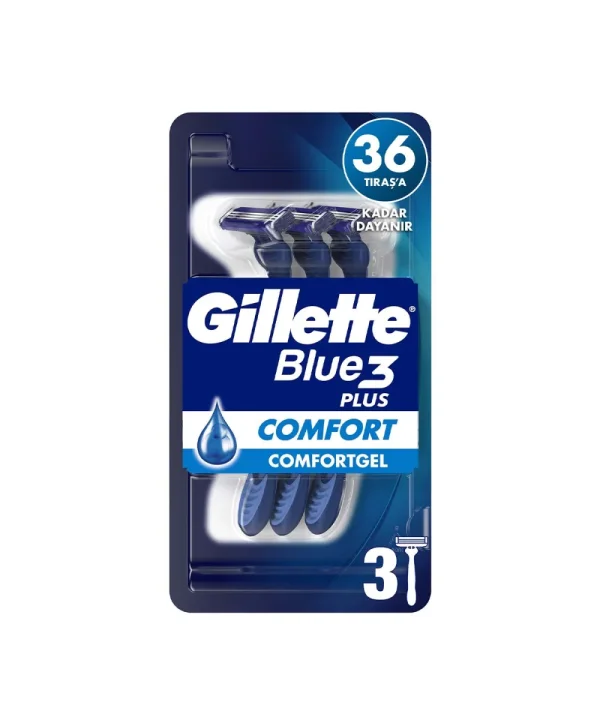 Gillette Blue3 Kullan At Tıraş Bıçağı 3 Adet