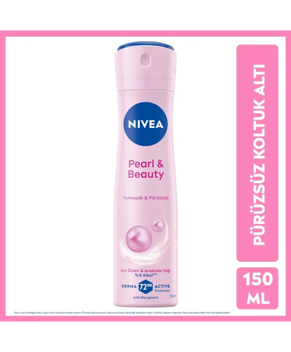 Nivea Kadın Sprey Deodorant Pearl&Beauty 150 ml