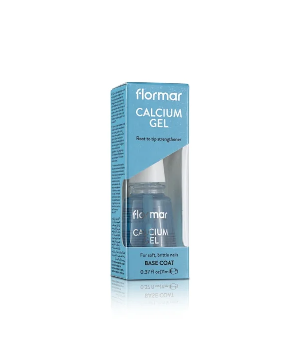 Flormar Calcium Gel Besleyici & Güçlendirici Kalsiyumlu Oje Bazı/Tırnak Cilası