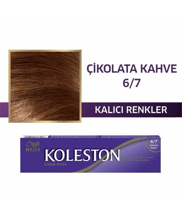 Wella Koleston Single Tüp Boya 6/7 Çikolata Kahve