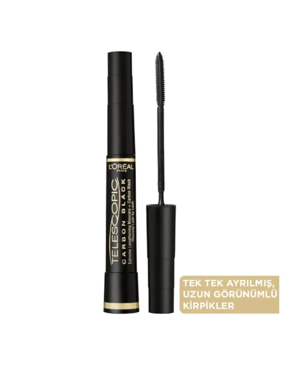 L'Oreal Paris Telescopic Carbon Siyah Maskara