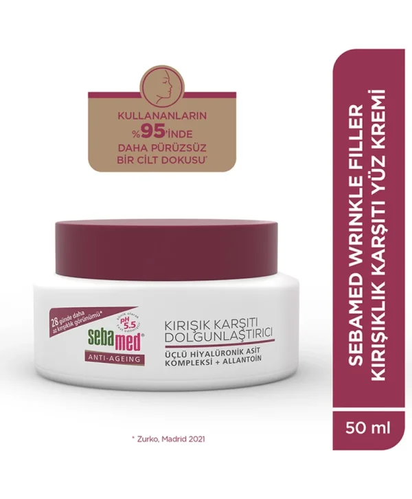 Sebamed Wrinkle Filler Kırışıklık Karşıtı Krem Dolgunlaştırıcı 50 ml