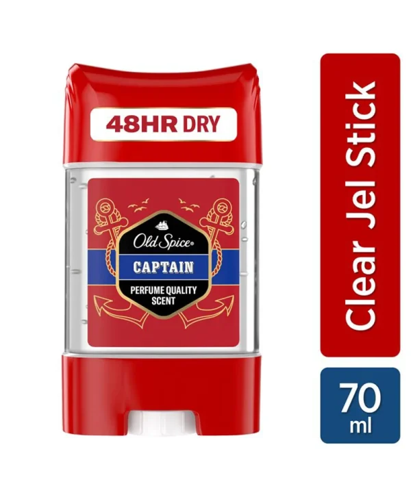 Old Spice Clear Gel Stick Captain 70 ml
