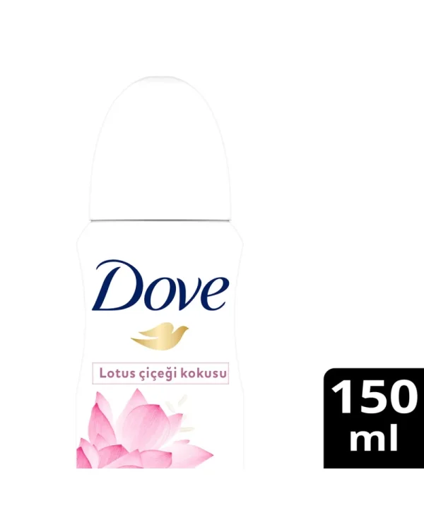 Dove Kadın Sprey Deodorant Nemlendirici Bakım Lotus Çiçeği 150 ml