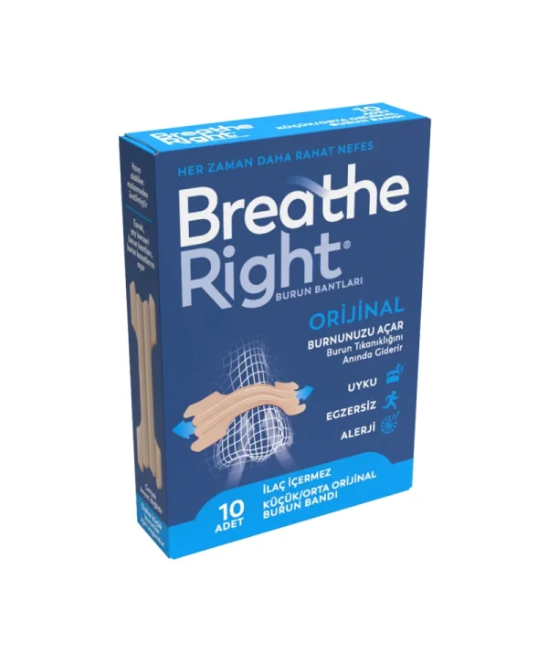 Breathe Right Burun Bandı Küçük / Orta 10 Adet