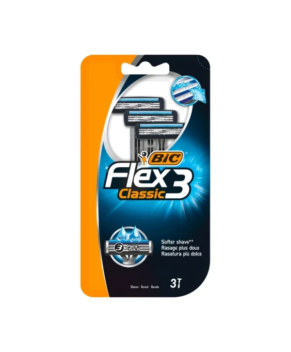 Bic Flex 3 Classic Tıraş Bıçağı 3'lü