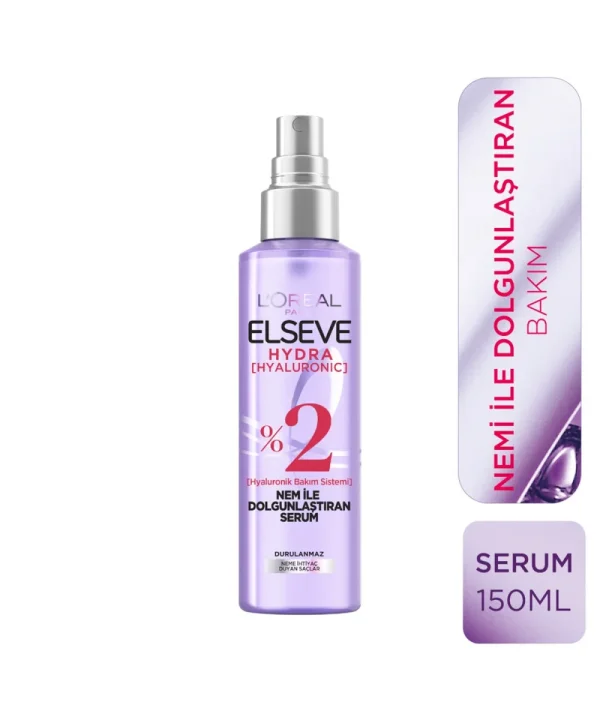 Elseve Hydra Hyaluronic Nem ile Dolgunlaştıran Serum 150 ml