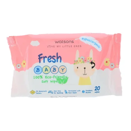 Watsons Fresh Bebek Islak Mendil 20 Adet