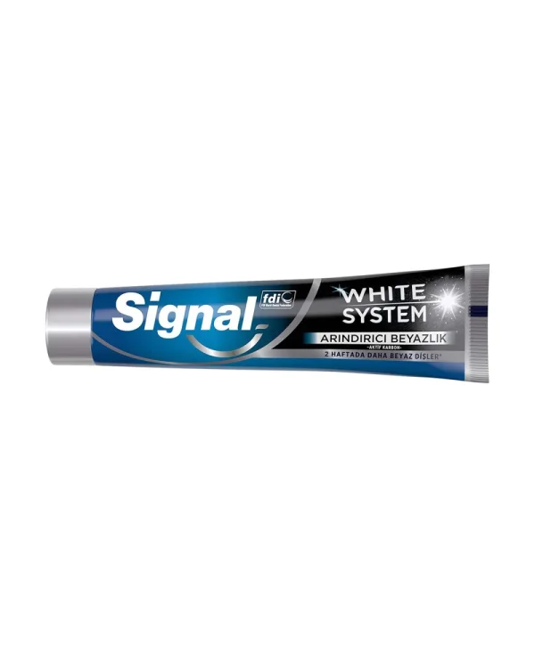 Signal White System Diş Macunu Arındırıcı Beyazlık Aktif Karbon 75 ml