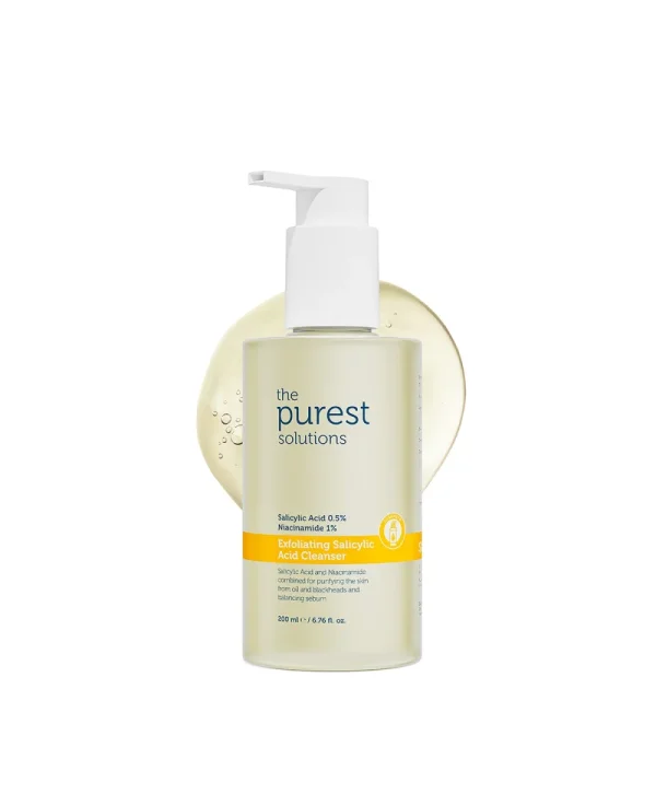 The Purest Solutions Yağlı ve Karma Ciltler Için Siyah Nokta Karşıtı Temizleme Jeli 200 ml