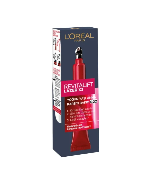 L'Oreal Paris Revitalift Laser Yaşlanma Karşıtı Göz Kremi T15
