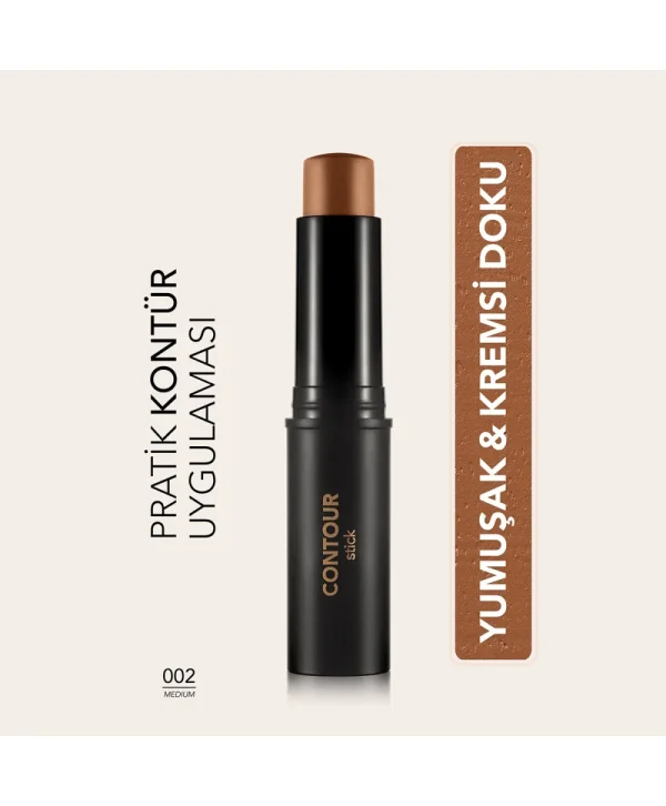 Flormar Contour Stick Kremsi Dokulu Kontür Kalemi No: 02 Medium