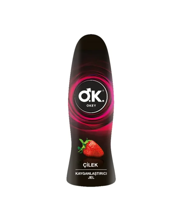 Okey Çilek Kayganlaştırıcı Jel 50 ml