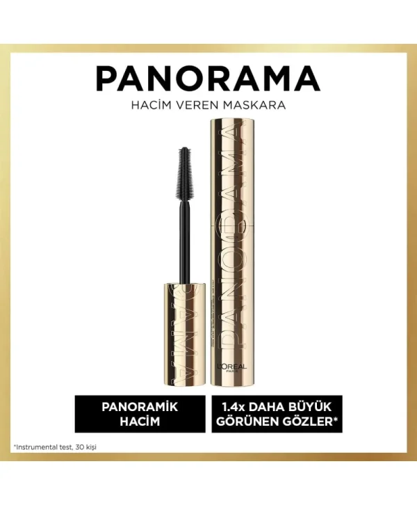 L'Oreal Paris Panorama Hacim Veren Maskara Siyah