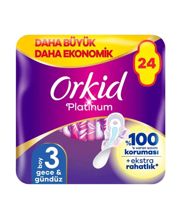 Orkid Platinum Dörtlü Gece 24'lü