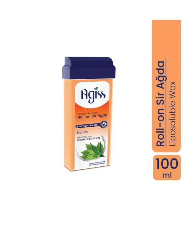 Agiss Roll-On Sir Ağda Doğal Naturel 100 ml