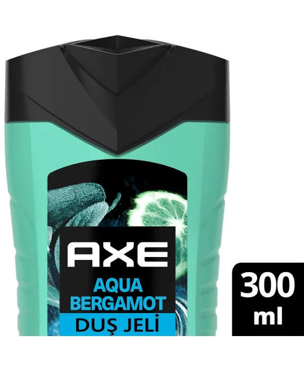 Axe Premium Collection Duş Jeli Aqua Bergamot 3in1 Vücut Saç Yüz 300 ml