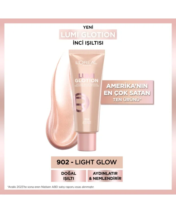 L'Oreal Paris Glotion All-In-One Doğal Işıltı 902 Light Glow
