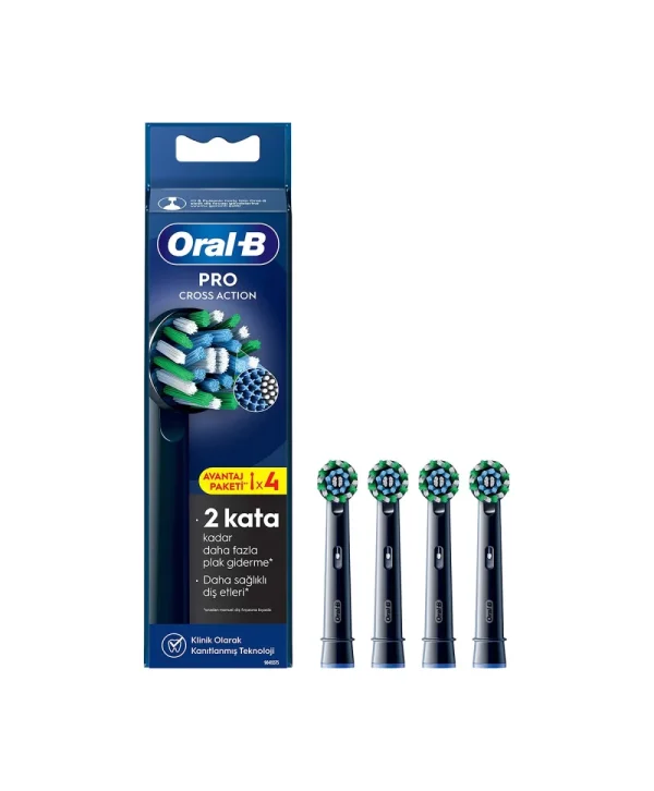 Oral-B Şarjlı Diş Fırçası Yedek Başlığı Cross Action X-Filament 4 adet ürün