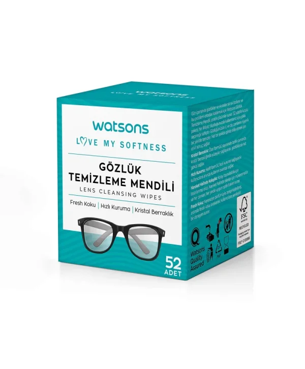 Watsons Gözlük Temizleme Mendili 52 Adet