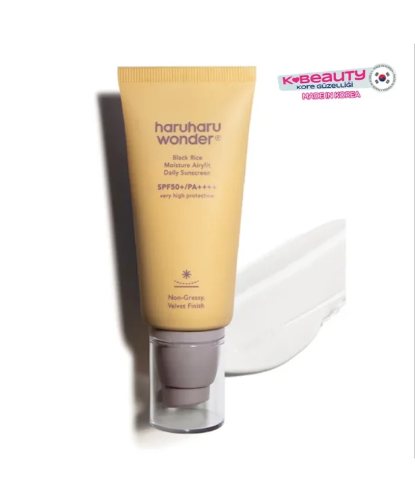 Haruharu Black Rice Airyfit Yüz Güneş Kremi SPF50 50 ml