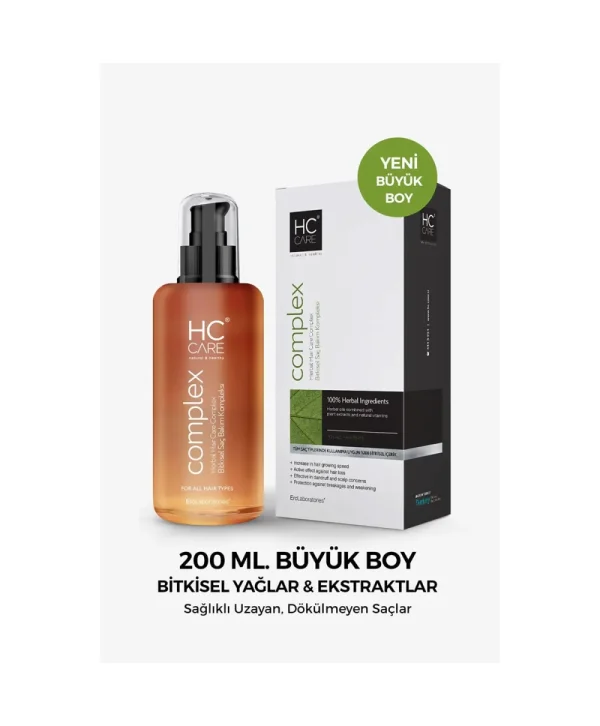 HC Care Saç Bakım Yağı Bitkisel 200 ml