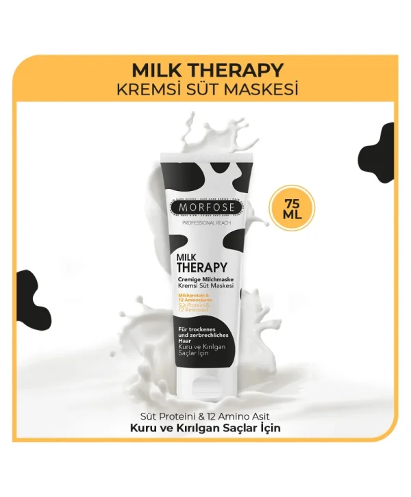 Morfose Milk Therapy Kremsi Süt Maskesi 75 ml