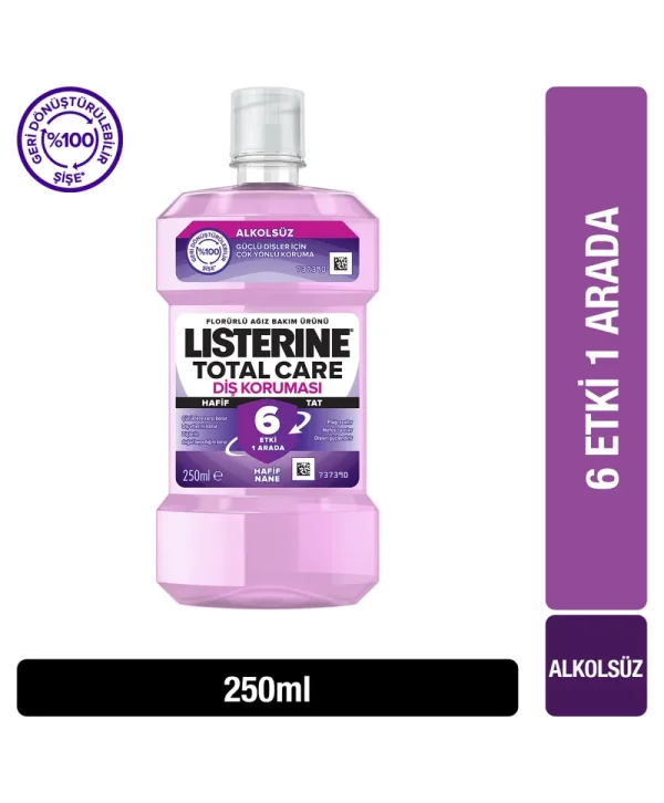 Listerine 6 Etki 1 Arada Zero Ağız Suyu 250 ml