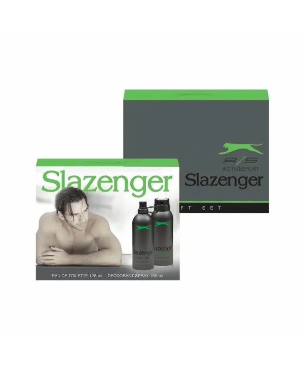 Slazenger Activesport Yeşil Erkek Edt 125 ml + 150 ml Deodorant Set
