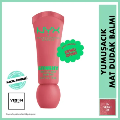 Nyx Professional Makeup Soft Matte Smushy Dudak Balmı Snuggle Szn 05