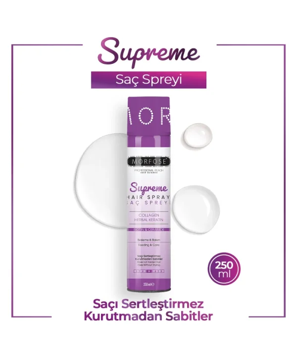 Morfose Supreme Saç Spreyi 250 ml