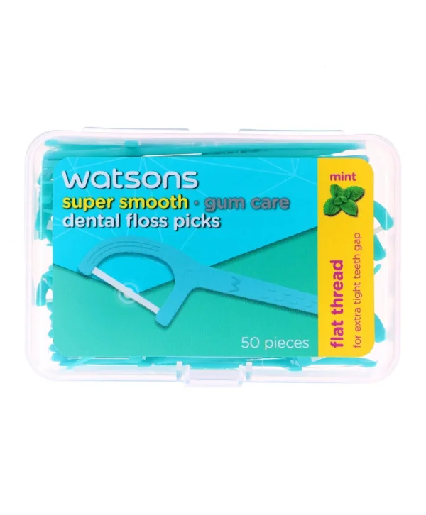 Watsons Super Smooth Nane Düz Diş İpi Kürdan 50'li