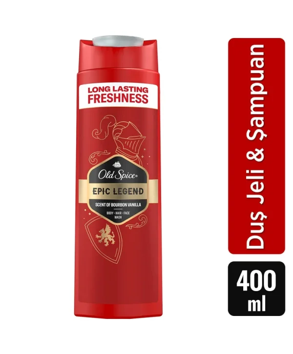 Old Spice Epic Legend Erkek Duş Jeli ve Şampuan 400 ml