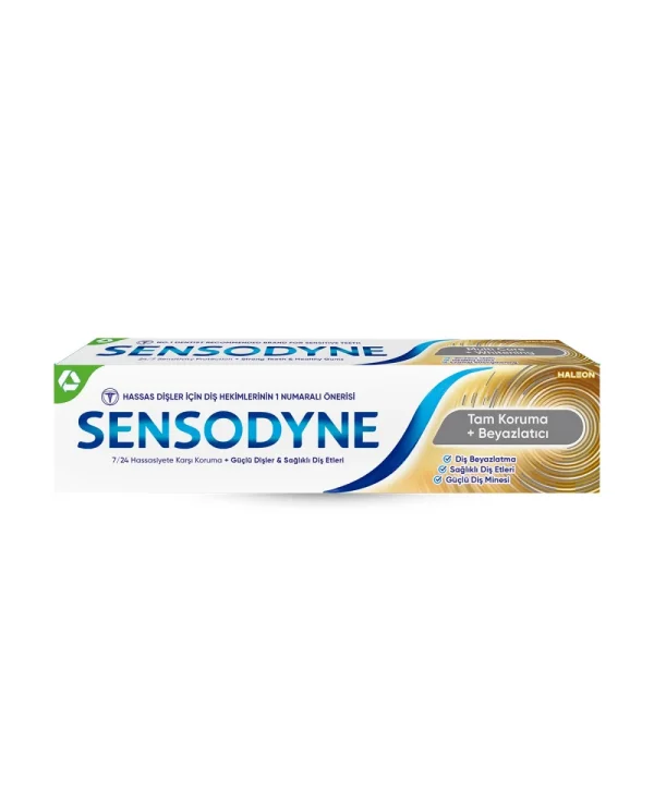 Sensodyne Diş Macunu Tam Koruma&Beyazlatıcı 50 ml