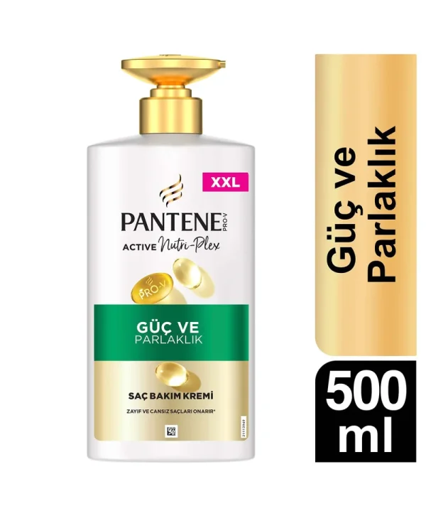 Pantene Güç Ve Parlaklık Saç Kremi 500 ml