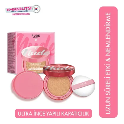 Pure Beauty Matte Cushion 01 Ivory SPF50 PA++++ 12 g