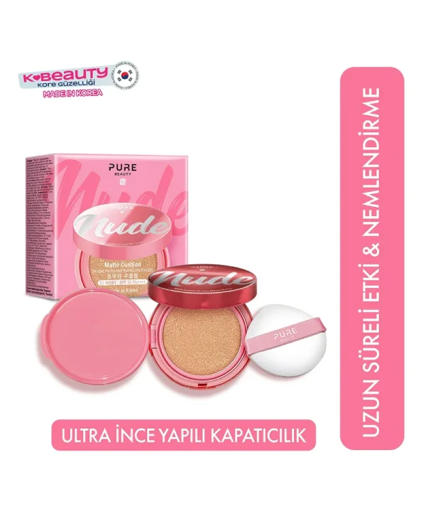 Pure Beauty Matte Cushion 01 Ivory SPF50 PA++++ 12 g