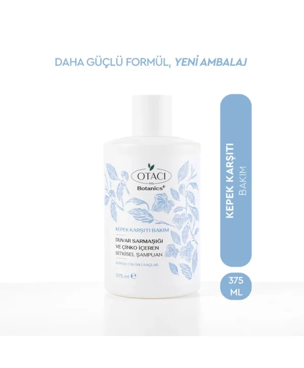 Otacı Botanics+ Kepek Karşıtı Bitkisel Bakım Şampuanı 375 ml 