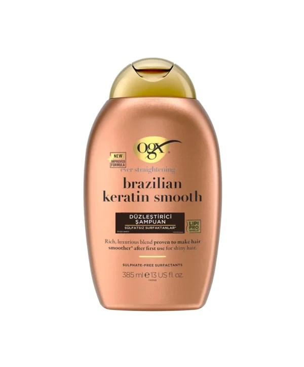 OGX Brezilya Keratin Şampuan 385 ml