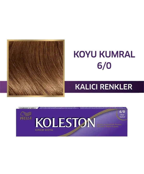 Wella Koleston Single Tüp Boya 6/0 Koyu Kumral