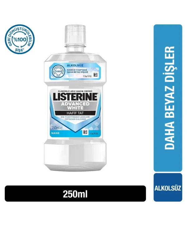Listerine Advanced Whitening Ağız Suyu 250 ml