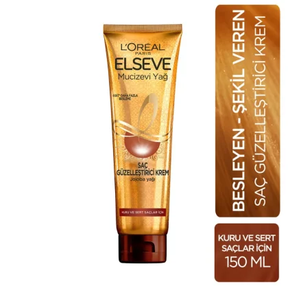 L'Oreal Paris Elseve Mucizevi Yağ Saç Güzelleştirici Krem 150 ml