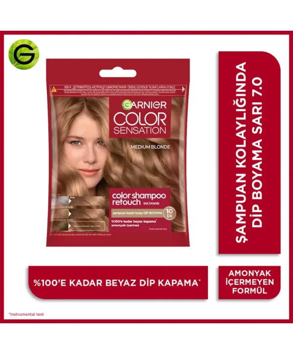 Garnier Color Shampoo Retouch 7.0 Medium Blonde