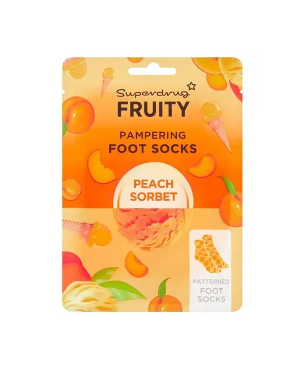 Superdrug Fruity Şeftali Sorbe Ayak Maskesi 1 Adet