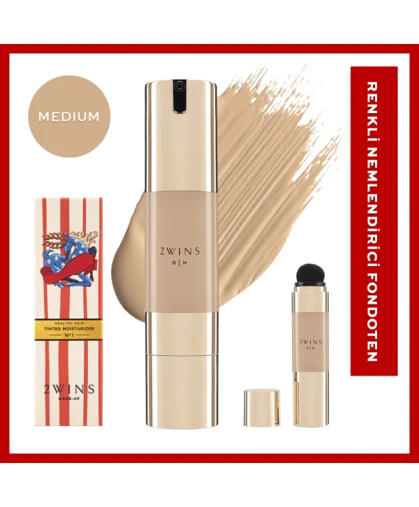 2Wins Beauty Renkli Nemlendirici Medium No: 1